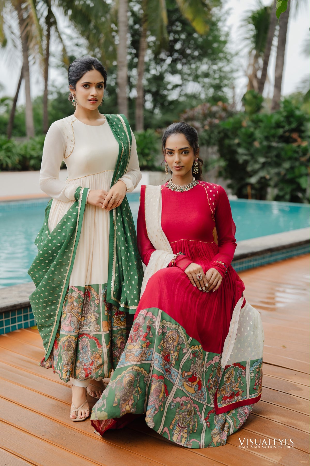 Dasavataram red anarkhali