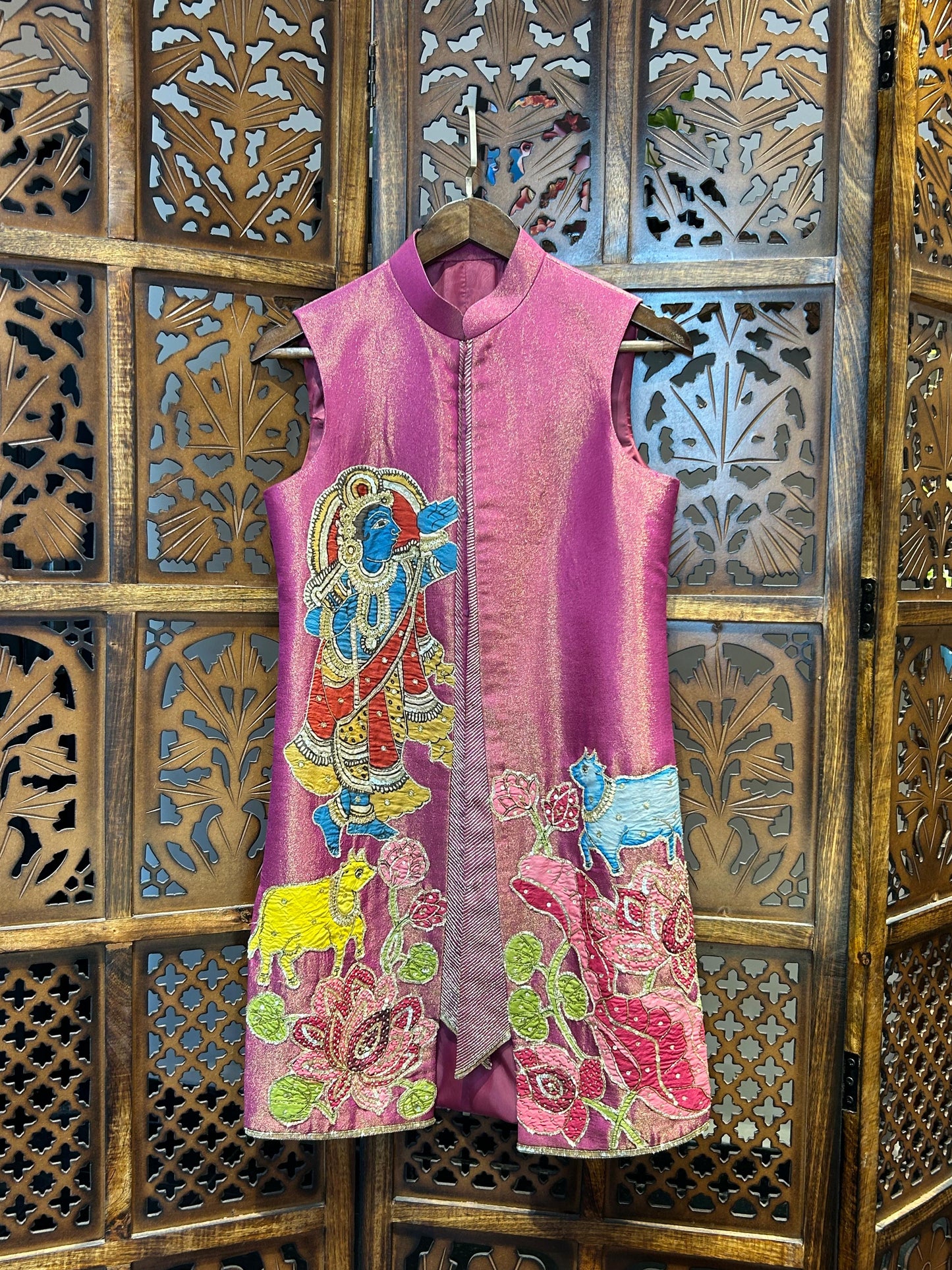 Magenta coat