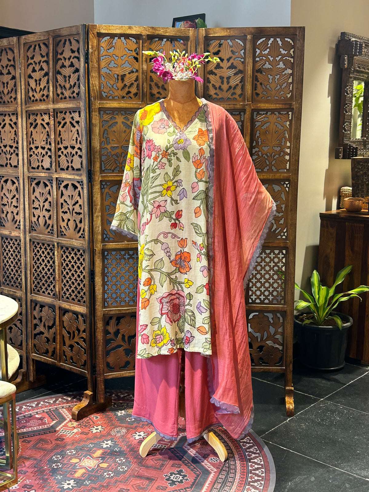 Floral kurti set