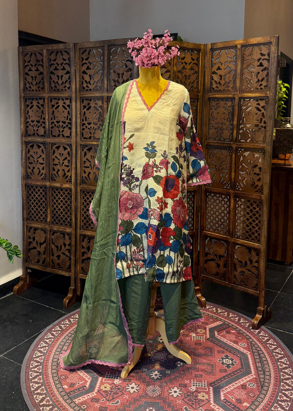 Floral kurti set