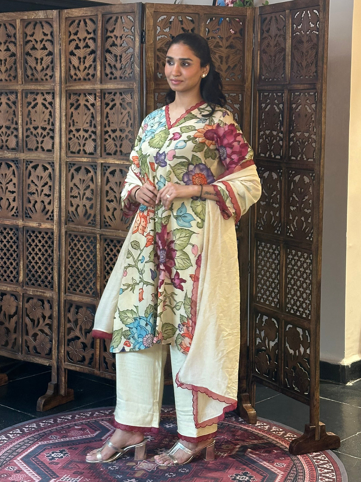 Floral kurti set