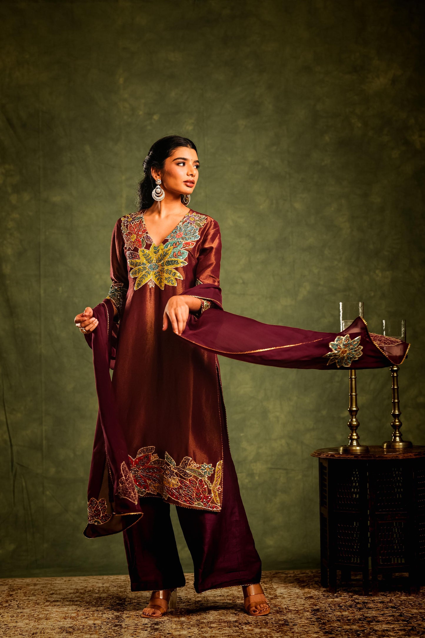 Snuff kurti set