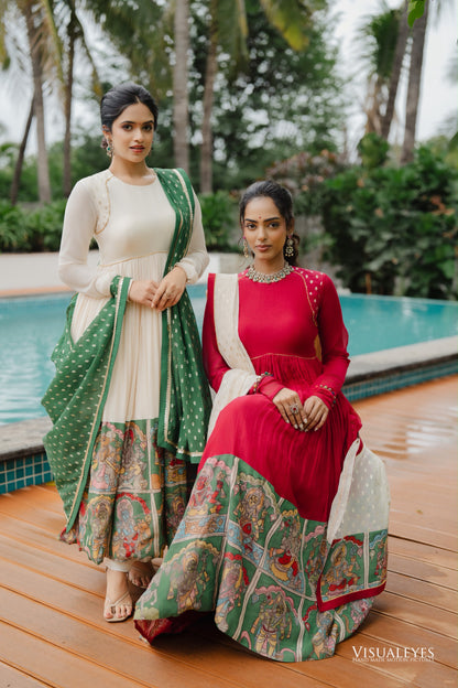 Dasavataram red anarkhali