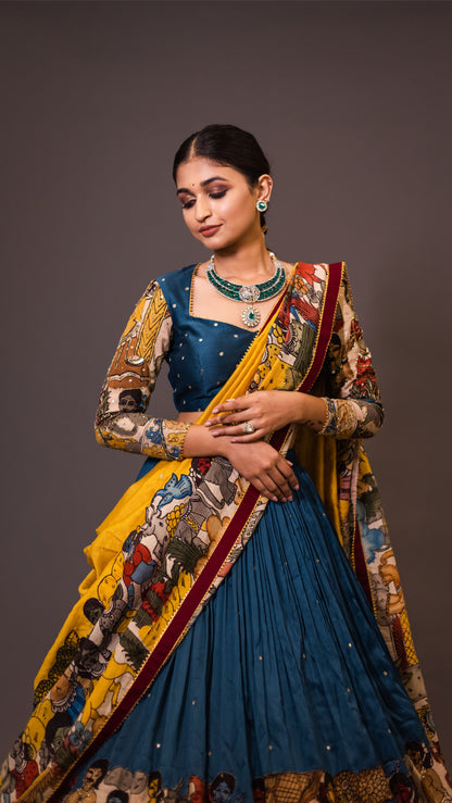 DARK BLUE AJANTHA SET