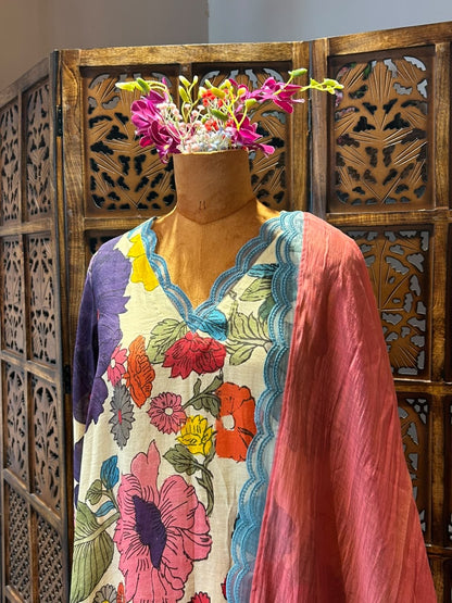 Floral kurti set