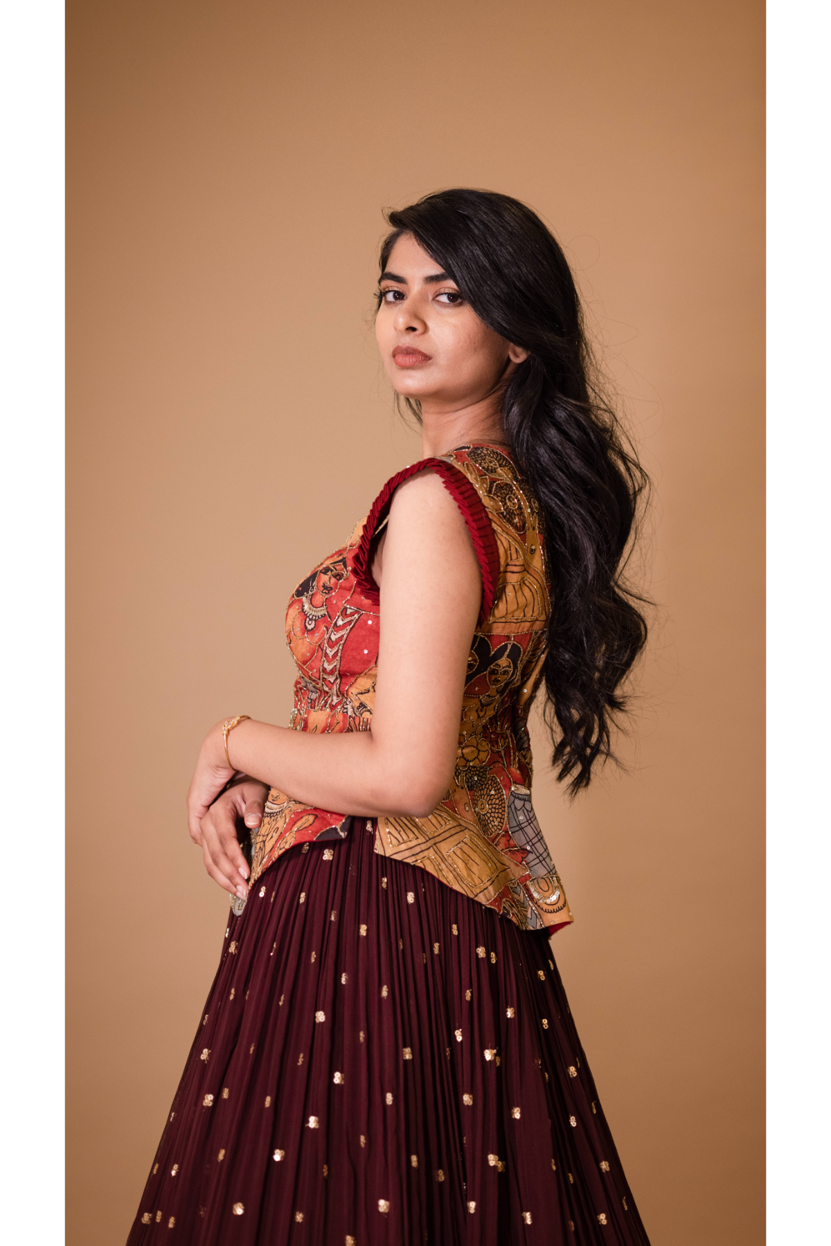 SNUFF AJANTHA PEPLUM SET